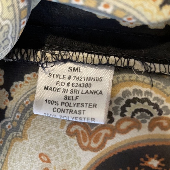 Women’s SZ S Semi-Sheer Side Tie Lightweight Top - Picture 6 of 16